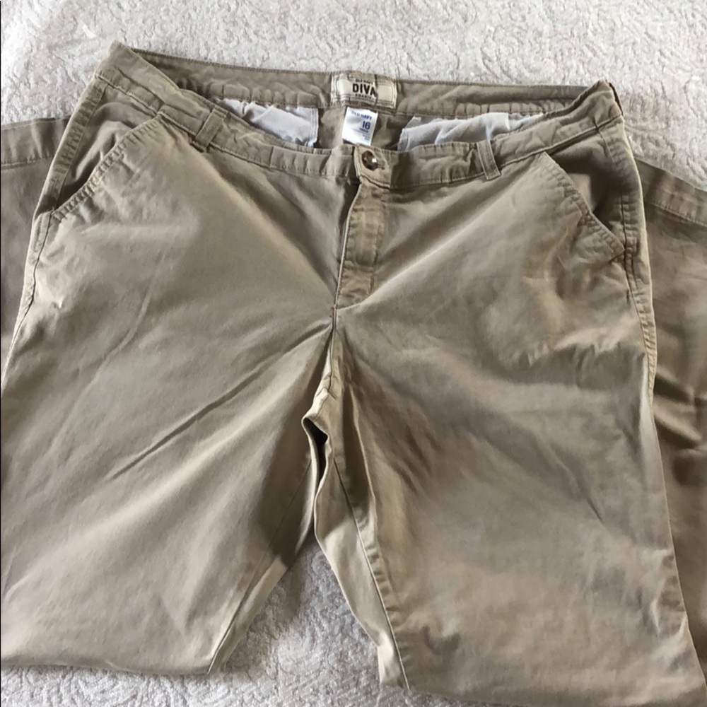 One Navy Diva Khakis